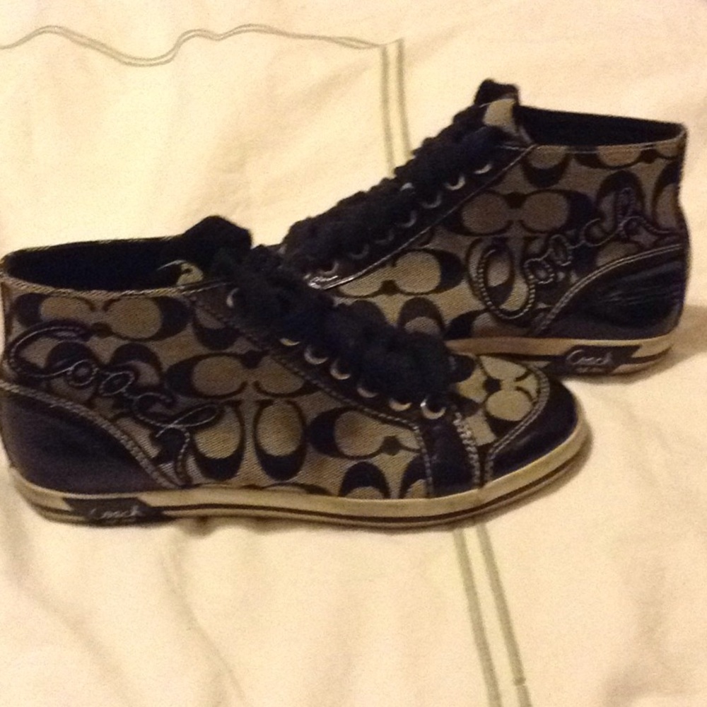 Almost Brand New COACH Tennis Shoes